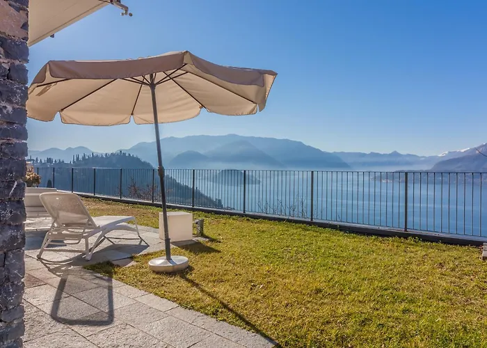 アパート The Patio Over Varenna ペルレード